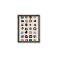 Picture of Water Colour Spots _GroupedProduct_Rectangle_Portrait_Canvas_Framed_