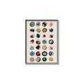 Picture of Water Colour Spots _GroupedProduct_Rectangle_Portrait_Canvas_Framed_