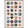 Picture of Water Colour Spots _GroupedProduct_Rectangle_Portrait_Canvas_Framed_