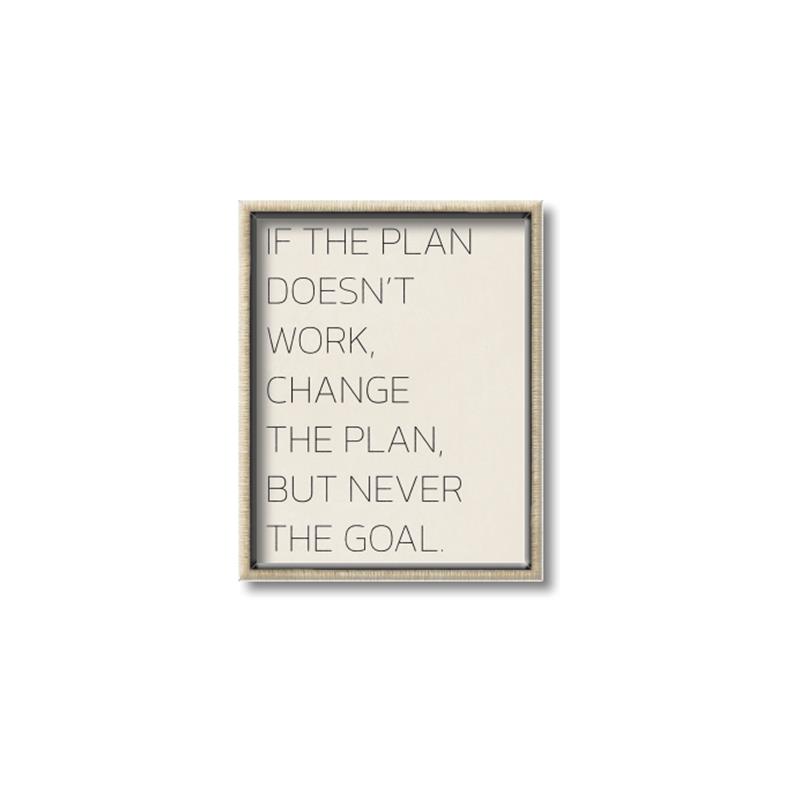 Picture of The Plan _GroupedProduct_Rectangle_Portrait_Canvas_Framed_