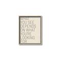 Picture of What you See _GroupedProduct_Rectangle_Portrait_Canvas_Framed_
