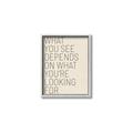 Picture of What you See _GroupedProduct_Rectangle_Portrait_Canvas_Framed_