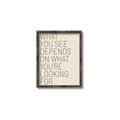 Picture of What you See _GroupedProduct_Rectangle_Portrait_Canvas_Framed_