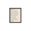 Picture of What you See _GroupedProduct_Rectangle_Portrait_Canvas_Framed_