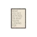 Picture of What you See _GroupedProduct_Rectangle_Portrait_Canvas_Framed_