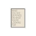 Picture of What you See _GroupedProduct_Rectangle_Portrait_Canvas_Framed_