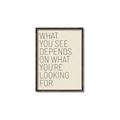 Picture of What you See _GroupedProduct_Rectangle_Portrait_Canvas_Framed_