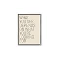Picture of What you See _GroupedProduct_Rectangle_Portrait_Canvas_Framed_