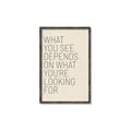 Picture of What you See _GroupedProduct_Rectangle_Portrait_Canvas_Framed_