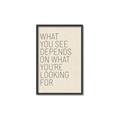 Picture of What you See _GroupedProduct_Rectangle_Portrait_Canvas_Framed_
