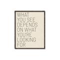 Picture of What you See _GroupedProduct_Rectangle_Portrait_Canvas_Framed_
