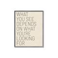 Picture of What you See _GroupedProduct_Rectangle_Portrait_Canvas_Framed_