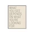 Picture of What you See _GroupedProduct_Rectangle_Portrait_Canvas_Framed_