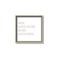 Picture of Our Love Story _GroupedProduct_Square_Canvas_Framed_
