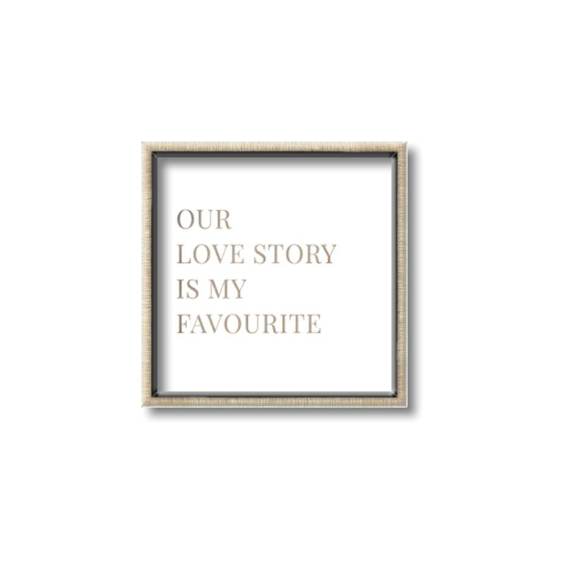 Picture of Our Love Story _GroupedProduct_Square_Canvas_Framed_