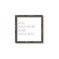 Picture of Our Love Story _GroupedProduct_Square_Canvas_Framed_
