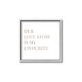 Picture of Our Love Story _GroupedProduct_Square_Canvas_Framed_