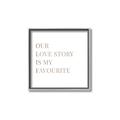 Picture of Our Love Story _GroupedProduct_Square_Canvas_Framed_