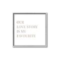 Picture of Our Love Story _GroupedProduct_Square_Canvas_Framed_