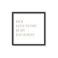 Picture of Our Love Story _GroupedProduct_Square_Canvas_Framed_