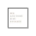 Picture of Our Love Story _GroupedProduct_Square_Canvas_Framed_