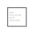 Picture of Our Love Story _GroupedProduct_Square_Canvas_Framed_