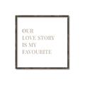 Picture of Our Love Story _GroupedProduct_Square_Canvas_Framed_