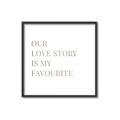 Picture of Our Love Story _GroupedProduct_Square_Canvas_Framed_