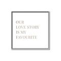 Picture of Our Love Story _GroupedProduct_Square_Canvas_Framed_