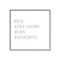 Picture of Our Love Story _GroupedProduct_Square_Canvas_Framed_