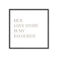 Picture of Our Love Story _GroupedProduct_Square_Canvas_Framed_