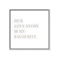 Picture of Our Love Story _GroupedProduct_Square_Canvas_Framed_