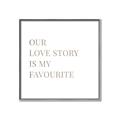 Picture of Our Love Story _GroupedProduct_Square_Canvas_Framed_