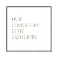 Picture of Our Love Story _GroupedProduct_Square_Canvas_Framed_