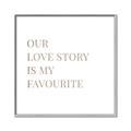 Picture of Our Love Story _GroupedProduct_Square_Canvas_Framed_