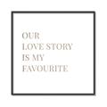 Picture of Our Love Story _GroupedProduct_Square_Canvas_Framed_
