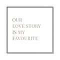 Picture of Our Love Story _GroupedProduct_Square_Canvas_Framed_