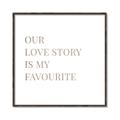 Picture of Our Love Story _GroupedProduct_Square_Canvas_Framed_