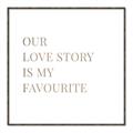 Picture of Our Love Story _GroupedProduct_Square_Canvas_Framed_