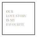 Picture of Our Love Story _GroupedProduct_Square_Canvas_Framed_