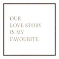 Picture of Our Love Story _GroupedProduct_Square_Canvas_Framed_