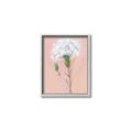 Picture of Single White Flower _GroupedProduct_Rectangle_Portrait_Canvas_Framed_