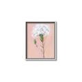 Picture of Single White Flower _GroupedProduct_Rectangle_Portrait_Canvas_Framed_