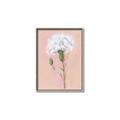Picture of Single White Flower _GroupedProduct_Rectangle_Portrait_Canvas_Framed_