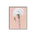 Picture of Single White Flower _GroupedProduct_Rectangle_Portrait_Canvas_Framed_