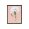 Picture of Single White Flower _GroupedProduct_Rectangle_Portrait_Canvas_Framed_