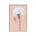 Picture of Single White Flower _GroupedProduct_Rectangle_Portrait_Canvas_Framed_