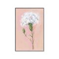 Picture of Single White Flower _GroupedProduct_Rectangle_Portrait_Canvas_Framed_