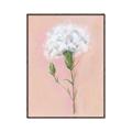 Picture of Single White Flower _GroupedProduct_Rectangle_Portrait_Canvas_Framed_