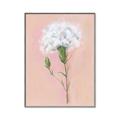 Picture of Single White Flower _GroupedProduct_Rectangle_Portrait_Canvas_Framed_